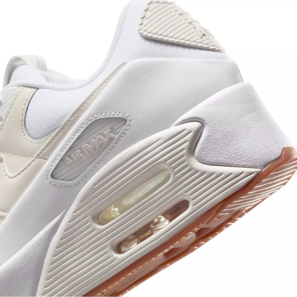 Nike Air Max Women's White and Cream Sneakers - Picture 7 of 9